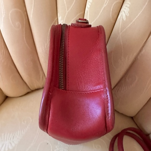 COACH HTF RED vtg LUNCH BOX ZIP🔥9991🔥stunner - Picture 6 of 16